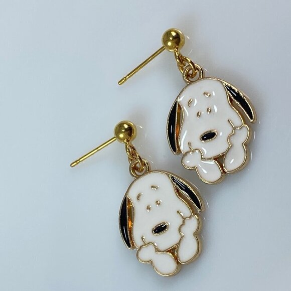Snoopy Dangle Earrings - Picture 1 of 6